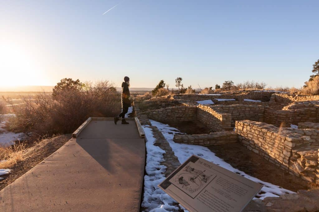 Mesa Verde National Park experience in the winter