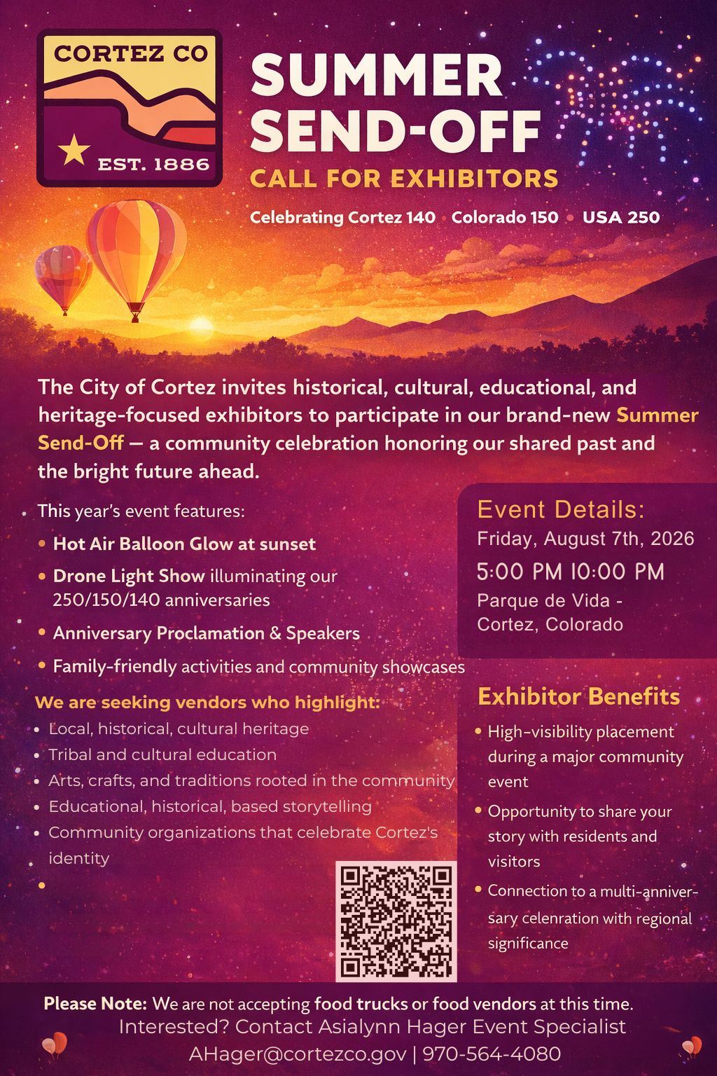 Summer Send-Off poster