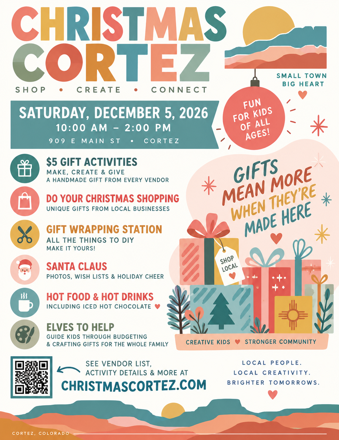 Christmas Cortez 2026 Community Holiday Fair